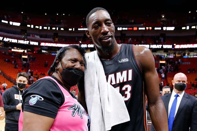 Image for article titled Aside from Bam Adebayo, Here Are Other NBA Stars Who Really Love Their Moms