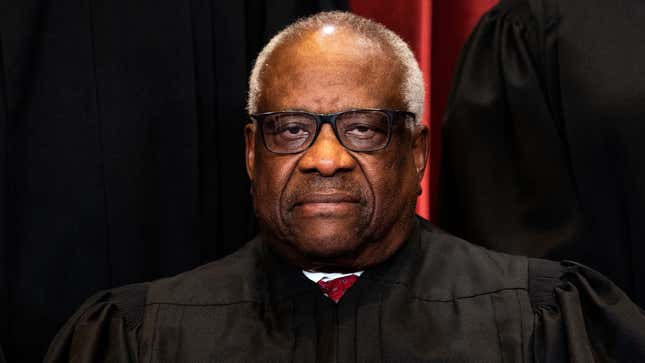Image for article titled Clarence Thomas Annoyed After Getting Another Text From Wife Nagging Him To Overthrow Government Before He Gets Home From Work