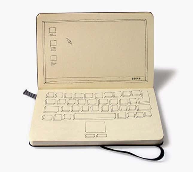 A notebook is a notebook is a notebook.
