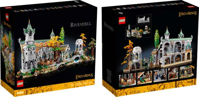 Lego'S Largest Lord Of The Rings Set: 6,167-Piece Rivendell