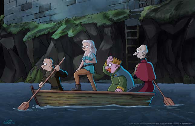 Image for article titled Saddle Up and Drink Up: Disenchantment's Final Season Hits Netflix September 1