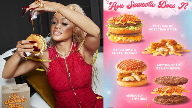 Image for article titled McDonald’s Celebrity Meals, Then and Now