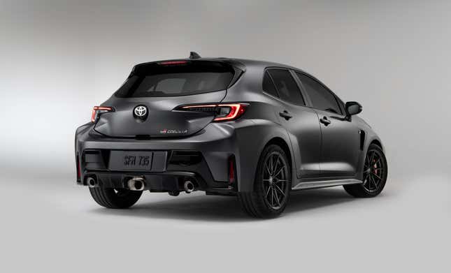 Image for article titled 2023 Toyota GR Corolla Morizo Edition Has More Torque and No Rear Seats