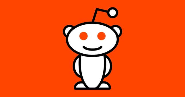 Logo for the popular social media site Reddit. 