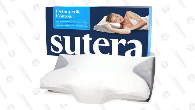 Sutera Dream Deep Orthopedic Contour Pillow | $47 | Amazon