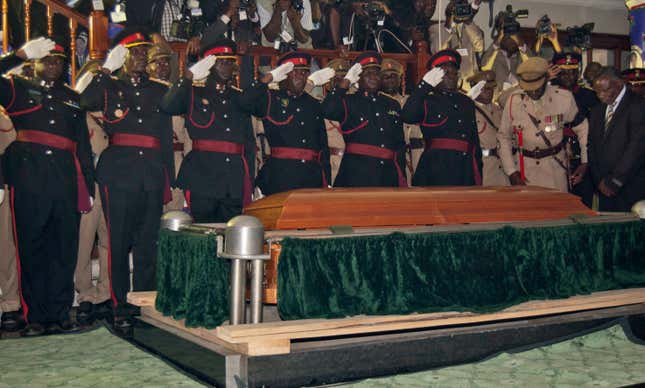 Malawian president Bingu wa Mutharika’s aides swore he was healthy.