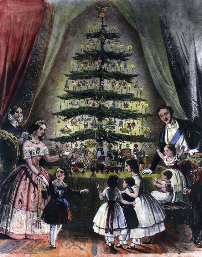 prince albert christmas tree
