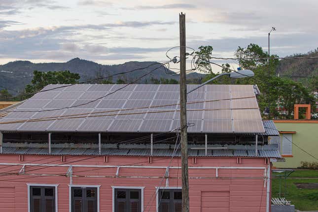 solar power in puerto rico after hurricane maria
