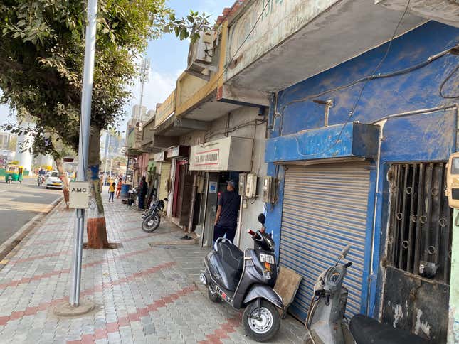 Shops abutting the stadium will be shut today.