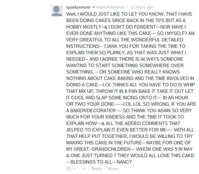 Image for article titled Rainbow-Cake Recipe Inspires Comment Apocalypse