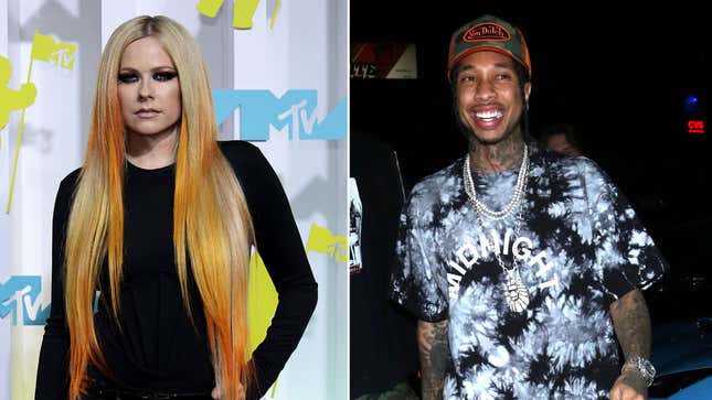 Image for article titled Avril Lavigne and Tyga (?!) Appear to Be the Latest Celebrity Odd Couple
