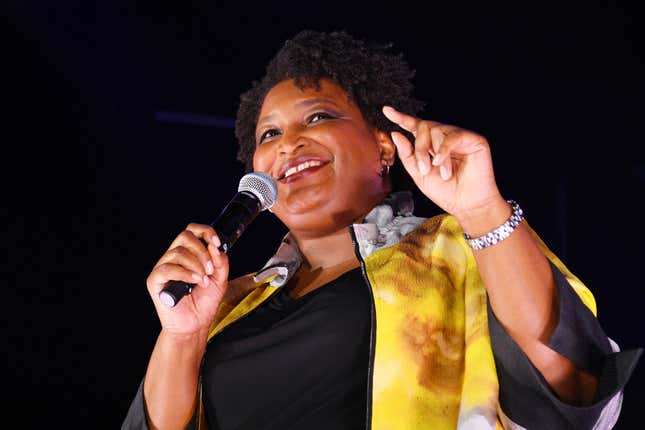 Image for article titled Stacey Abrams Kills Any Doubts About Her Desire to Become President: &#39;It&#39;s Still a Job That I Want&#39;
