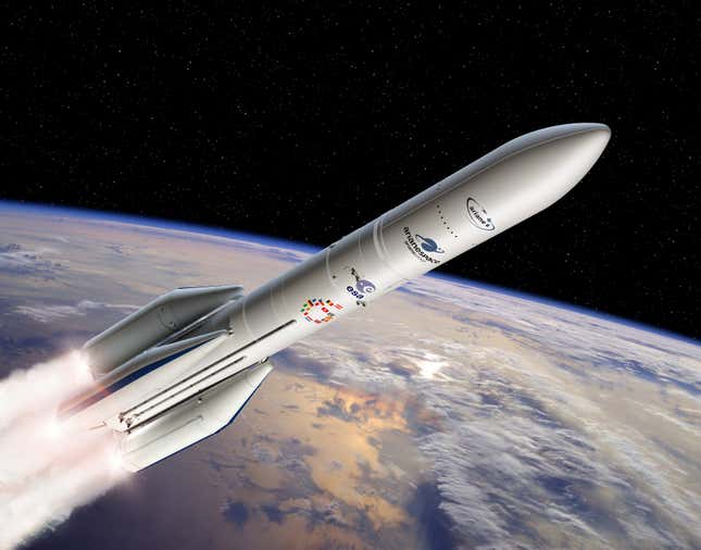 Artist’s conception of Ariane 6.