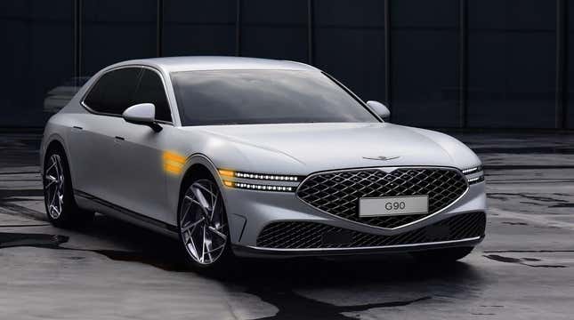 Image for article titled Hyundai-Kia Continues Their Lighting Design Onslaught With The Genesis G90's Indicator Repeaters