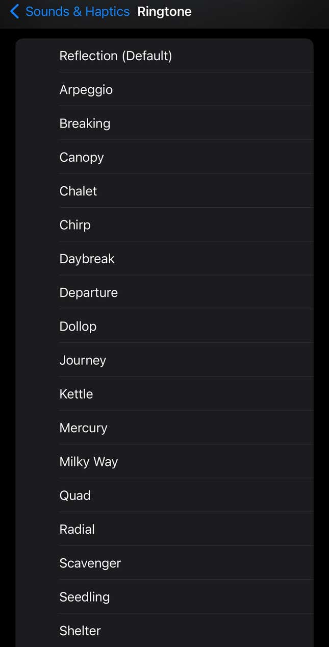 Image for article titled iPhones Are Getting New Ringtones for the First Time in a Decade