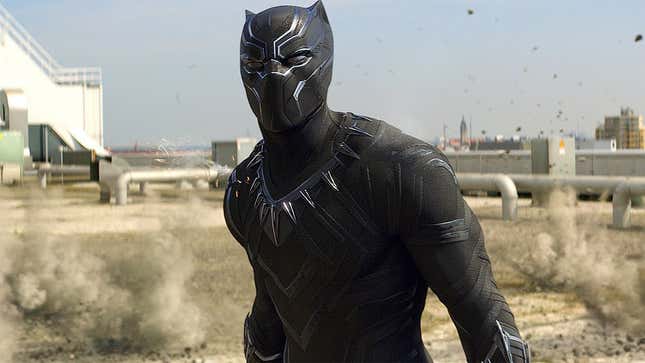 Black Panther en Captain America: Civil War. El personaje tendrá su propio juego