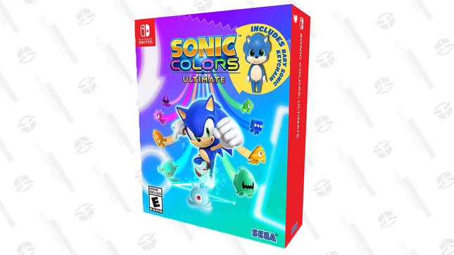 
Sonic Colors Ultimate: Launch Edition (Switch) | $40 | Amazon
Sonic Colors Ultimate: Launch Edition (Xbox One/X) | $40 | Amazon
Sonic Colors Ultimate: Launch Edition (PS4) | $40 | Amazon
