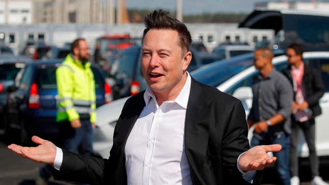 Image for article titled Elon Musk Thinks He Knows Who To Blame