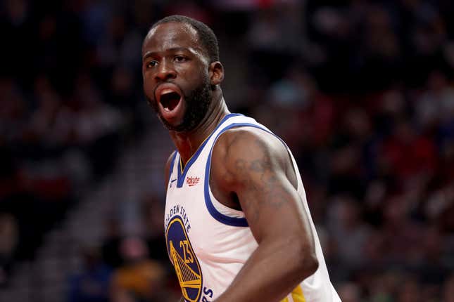 Image for article titled With Draymond Green&#39;s Suspension, Has He Stomped Out Golden State’s Playoff Chances?