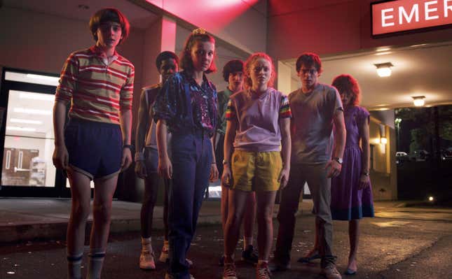 Stranger Things en su temporada 3.