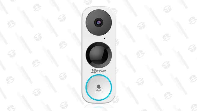 EZVIZ WiFi video doorbell | $90 | Amazon | Clip Coupon