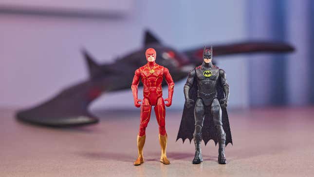 Image for article titled Spin Master&#39;s The Flash Toys Will Include a Smoke-Spewing RC Replica of the Tim Burton Batmobile