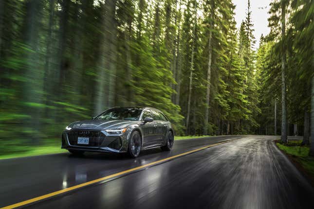 Image for article titled Celebrating 20 Years of Audi RS6 Wagons by Driving Every Generation