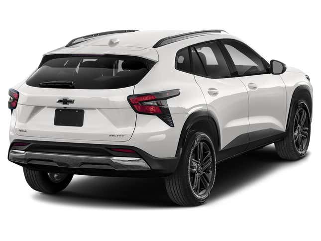 Chevrolet Trax / FWD 4dr LS 2024. Rear 3⁄4, Facing to the Right