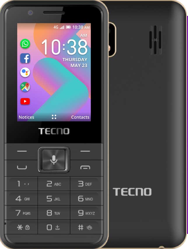 KaiOS-powered Tecno T901 phone