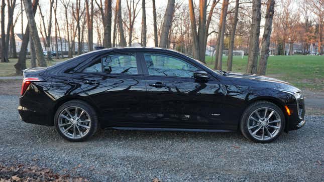 Image for article titled 2023 Cadillac CT4-V Series: It’s Hard Not Being Number One