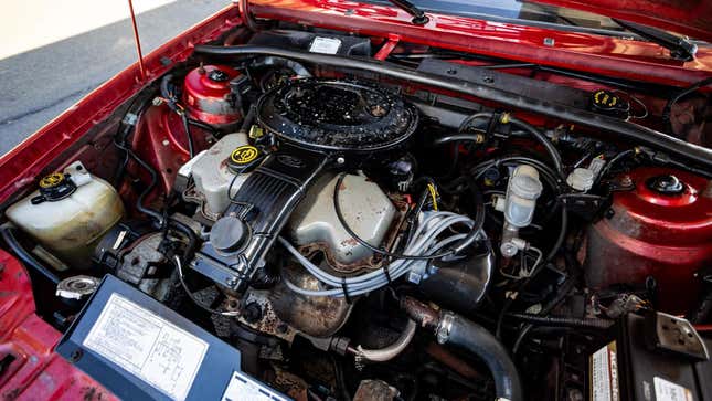 1989 Ford Escort LX Hatchback engine