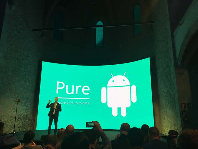HMD Global’s chief product officer Juho Sarvikas on the “pure” Android Nokia’s phones will use.