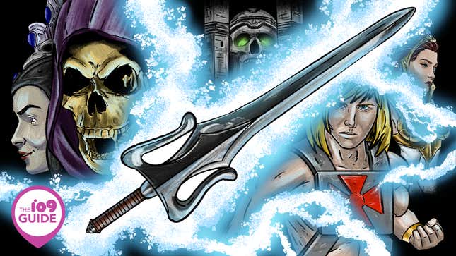 An illustration of He-Man and the Masters of the Universe by G/O Media artist Benjamin Currie.