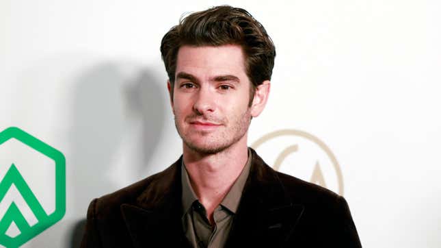 Andrew Garfield, totally not thinking about Spider-Man: No Way Home not getting an Oscar nomination