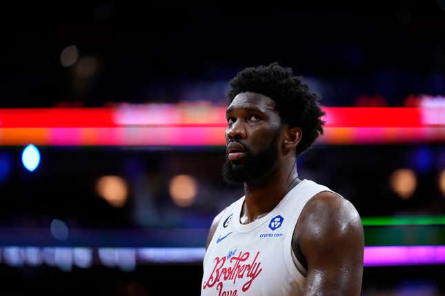 Joel Embiid’s struggles and the Sixers’ struggles are one and the same.