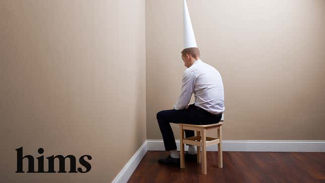 Image for article titled Hims Offers New Dunce Cap For Men Who Can’t Get Hard