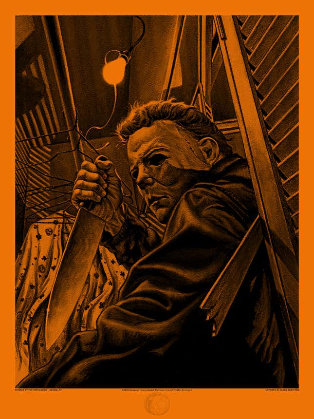 Image for article titled Celebrate 45 Years of Halloween With This Terrifying Art