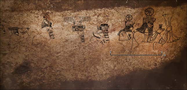 Imagen para el artículo titulado Encuentran unas catacumbas con figuras de dioses e inscripciones en arameo bajo una casa en Turquía