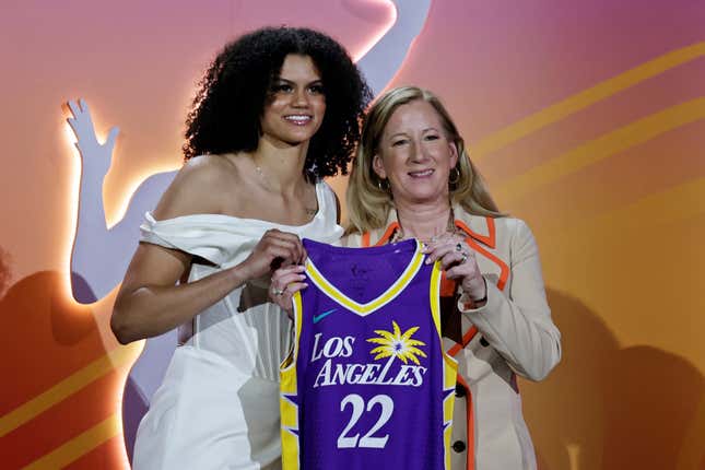 Image for article titled The 2022 WNBA Draft: The Players Looked Amazing, and The Incels Showed Up in Droves