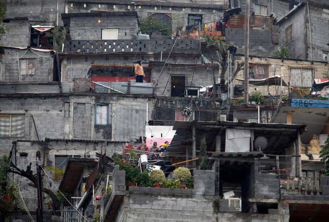 low-income neighborhood in Monterrey