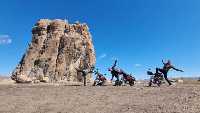 Image for article titled Riding a Monkey Bike Across Mongolia Is Amazing and Painful