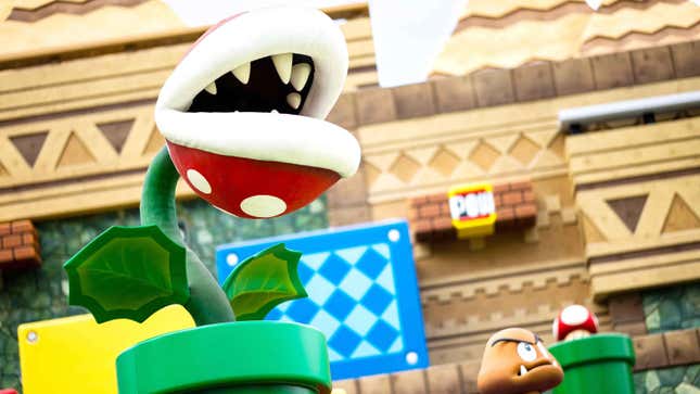 Imagen para el artículo titulado Super Nintendo World es lo más cerca que estarás de entrar en un videojuego