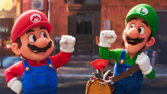 Suben a Twitter la película de Mario Bros