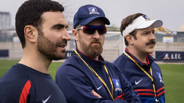 Brett Goldstein, Brendan Hunt, and Jason Sudeikis