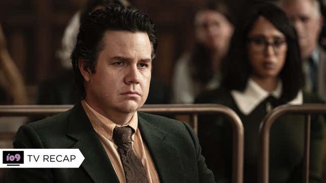 Eugene looks sad and tired while on trial, just like I did when watching the episode.