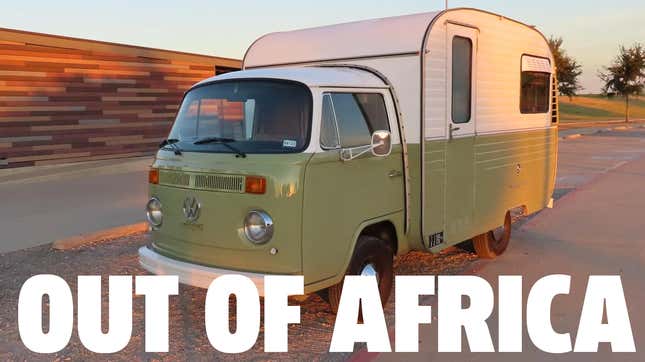 Image for article titled Look At This Wildly Rare South African VW Camper On Bring A Trailer