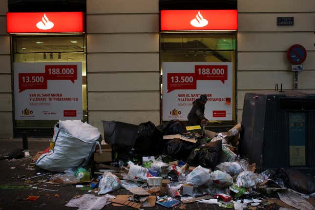 Madrid Street Cleaner Strike 5