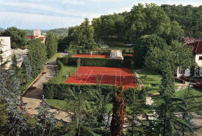 The sports club for the company’s employees.