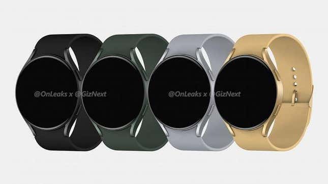 Image for article titled Samsung&#39;s New Wear OS Smartwatch Just Leaked