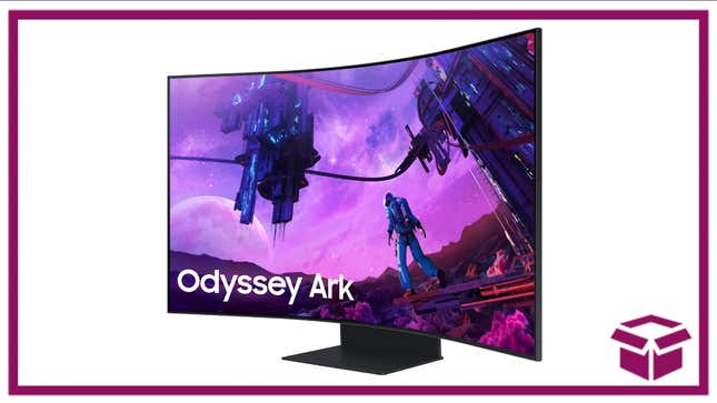 All your favorite games will look great on this 55-inch Odyssey display. 